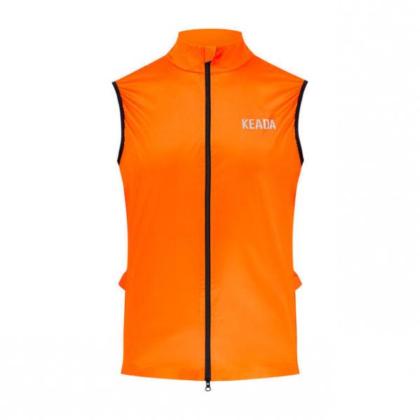 Męski Gilet Kolarski – Pomarańczowy
