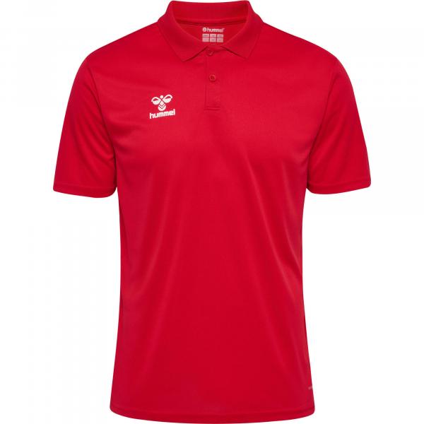 Koszulka poliestrowa sportowa Hummel Essential 24 Polo czerwona