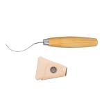 Nóż Morakniv Wood Carving Hook 163 Double Edge (NZ-H3D-SS-54)