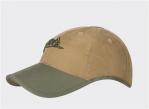 Czapka Helikon Logo Cap-PolyCotton Ripstop-coyote/olive green a (cz-lgc-pr-1102a)
