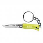 Nóż brelok Opinel Colorama 02 inox grab jasnozielony (002271)