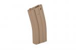 Magazynek ASG hi-cap 300 kulek do replik typu M4/M16 - tan (SPE-05-010630)