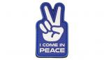 Naszywka 3D - I come in peace - Niebieski - 444130-7356 - 101 Inc.