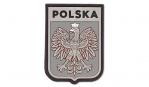 Naszywka 3D - Polska herb - Szary - 444130-7056 - 101 Inc.