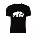 Koszulka T-shirt Tigerwood Bushcraft Evolution czarna (TW.BUSH-BLK.H)