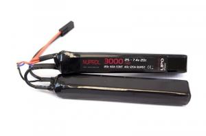 Akumulator LiPo 3000mah 7.4v 20c - dwudzielny (WEE-06-010048)