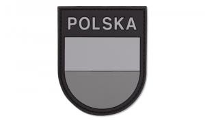 Naszywka 3D - Polska tarcza - Szary - 444130-7017 - 101 Inc.