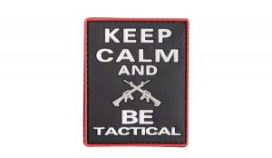 Naszywka 3D - Keep calm and BE tactical - 444130-3960 - 101 Inc.