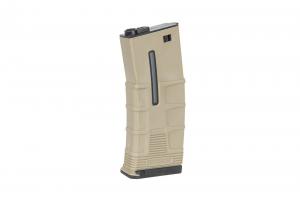 Magazynek mid-cap T-Tactical 120 kulek do replik M4 / M16 - tan (ICS-05-031586)