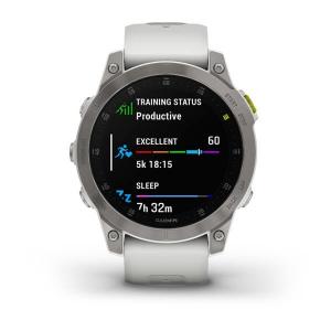 Zegarek GARMIN Smartwatch EPIX 2 Sapphire White Titanium