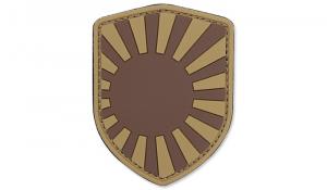Naszywka 3D - Japanese War Shield - Brązowy - 101 Inc.