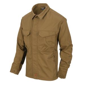 Koszula HELIKON Woodsman - DuraCanvas - Coyote/Tajga Green A - XS/Regular (KO-WDN-DC-1109A-B02)