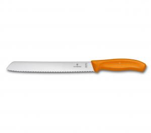 Nóż Victorinox do chleba SwissClassic pomarańczowy (6.8636.21L9B)