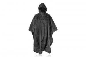 Poncho pałatka peleryna Helikon U.S. Model - Czarny-Black (PO-MUS-PO-01)