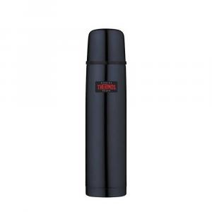 Termos z przyciskiem na nakrętce - 750 ml - z kubkiem THERMOS - ciemnoniebieski