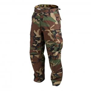 Spodnie bojówki Helikon BDU PolyCotton Ripstop US Woodland (SP-BDU-PR-03)