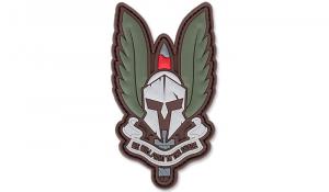 Naszywka 3D - Spartan - Zielony - 101 Inc.