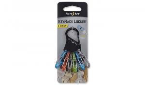 Brelok Nite Ize Plastic S-Biner KeyRack Locker - Czarny - KLKP-01-R3