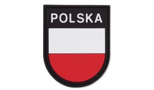 Naszywka 3D - Polska tarcza - Kolor - 444130-7015 - 101 Inc.