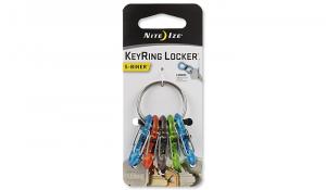 Brelok Nite Ize S-Biner KeyRing Locker - Stalowy - KRGP-11-R3