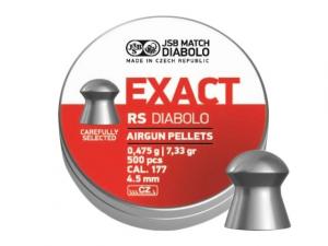 Śrut 4,52 mm diabolo JSB Exact RS 500 półokrągły (546307-500)