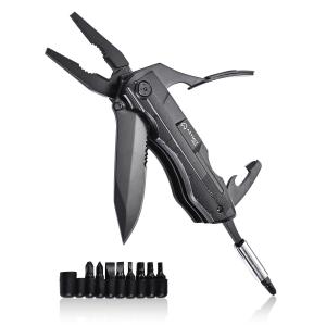 Multitool AZYMUT Gron - 11 narzędzi + 9 bitów + kabura (H-P224052)