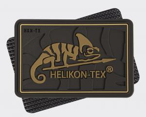 Emblemat Logo HELIKON-TEX - PVC - Coyote