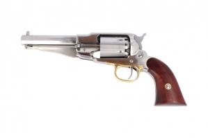 Rewolwer czarnoprochowy Pietta Remington 1858 New Army Sheriff INOX .44 5,5\