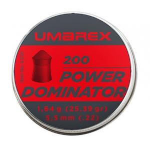 Śrut 5,5 mm diabolo Umarex Power Dominator 200 szt. (4.1701)