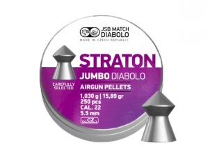 Śrut 5,5 mm diabolo JSB Jumbo Straton 250 szpiczasty (546238-250)