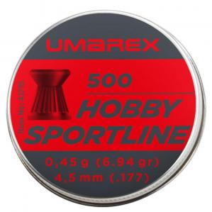 Śrut 4,5 mm diabolo Umarex Hobby Sportline płaski 4,5/500 (4.1715)