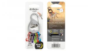 Karabińczyk Nite Ize KeyRack+ S-Biner - Srebrny - KRB2-11-R6