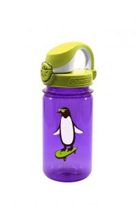 Butelka dziecięca Nalgene On The Fly 0,35 l fioletowa z pingwinem (1263-0008)