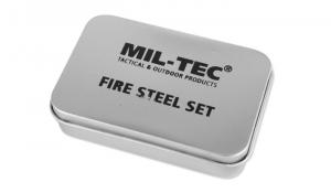 Zestaw do rozpalania ognia Mil-Tec - Fire Steel Set - 15275000