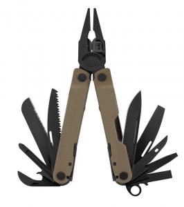 Multitool Leatherman Rebar Coyote-Tan - 17 narzędzi + etui czarne (832406)