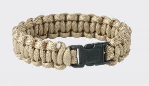 Bransoletka Helikon Survival Bracelet Paracord Coyote