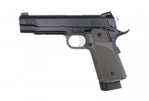 Pistolet ASG KJW KP-05 (CO2) - oliwkowa (KJW-02-005356)