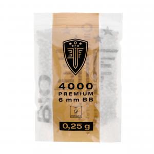 Kulki ASG Elite Force Premium Bio 0,25 g 6 mm 4000 szt. (2.6101)