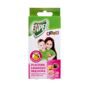 Plasterki Expel dla dzieci łagodzące ukąszenia (599-012)