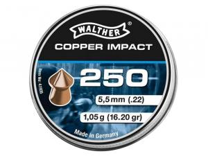 Śrut 5,5 mm Walther Copper Impact 5,5 mm 250 szt. (125-204)