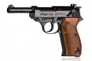 Pistolet wiatrówka WALTHER P38 20-strzał. CO2 4,5 BB BlowBack (5.8089)