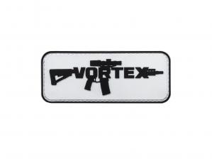 Naszywka Vortex AR-15 Patch biała (120-48-WHI)