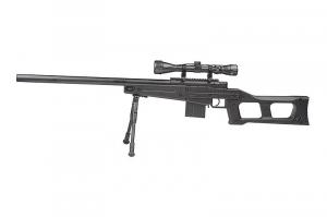 Karabin snajperski ASG WELL MB4408D - z lunetÄ… i dwĂłjnogiem (WEL-03-006025)