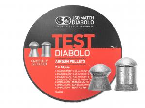 Śrut 4,5 mm diabolo JSB Exact Test LG 7x50 półokrągły (002003-350)