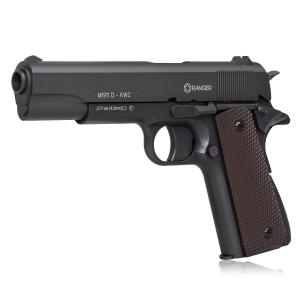 Pistolet wiatrówka RANGER M1911 Diabolo KWC kal. 4,5 2x6 strz. METAL SLIDE CO2 (AAKCPD761AZB)