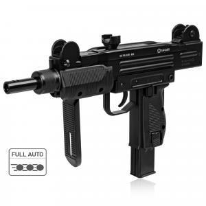 Pistolet maszynowy wiatrówka RANGER UZ1 FULL AUTO BLOWBACK kal.4,5BBs 25-strz. METAL KWC (AAKCMF070AZB)