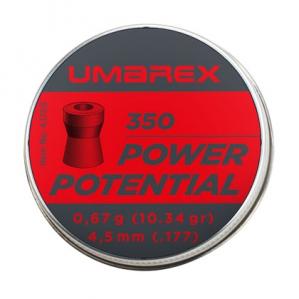 Śrut 4,5 mm diabolo Umarex Power Potential zagłębienie 350 szt. (4.1705)