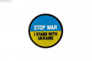 Naszywka STOP WAR - STAND WITH UKRAINE (GFT-30-034895)