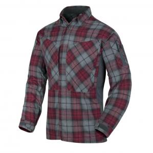 Koszula Helikon MBDU Flannel Shirt Nylon 66 Blend Ruby Plaid (KO-MBD-PO-P1)