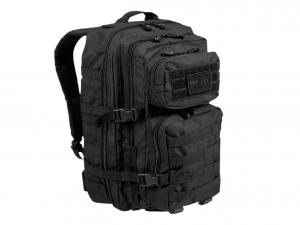 Plecak Mil-Tec Assault duży 51 x 29 x 28 cm czarny, Nylon, 36L (14002202)